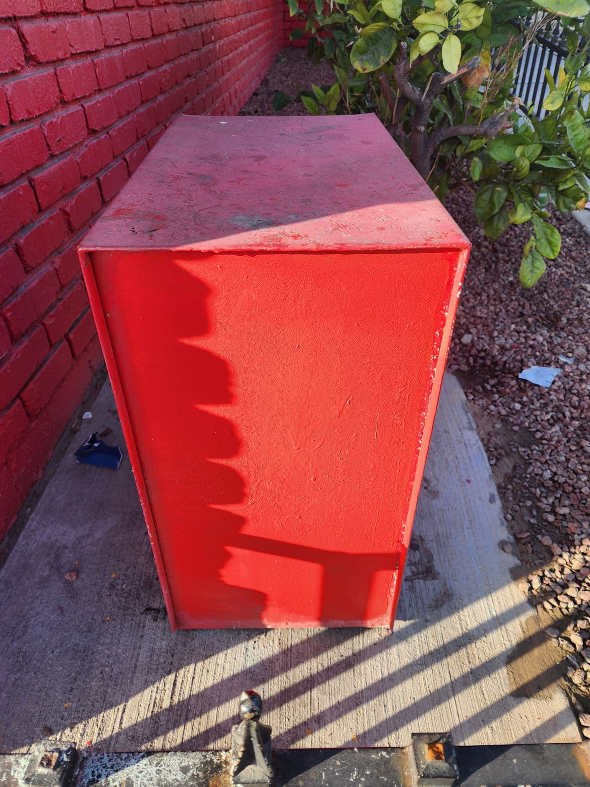 Water district box, after