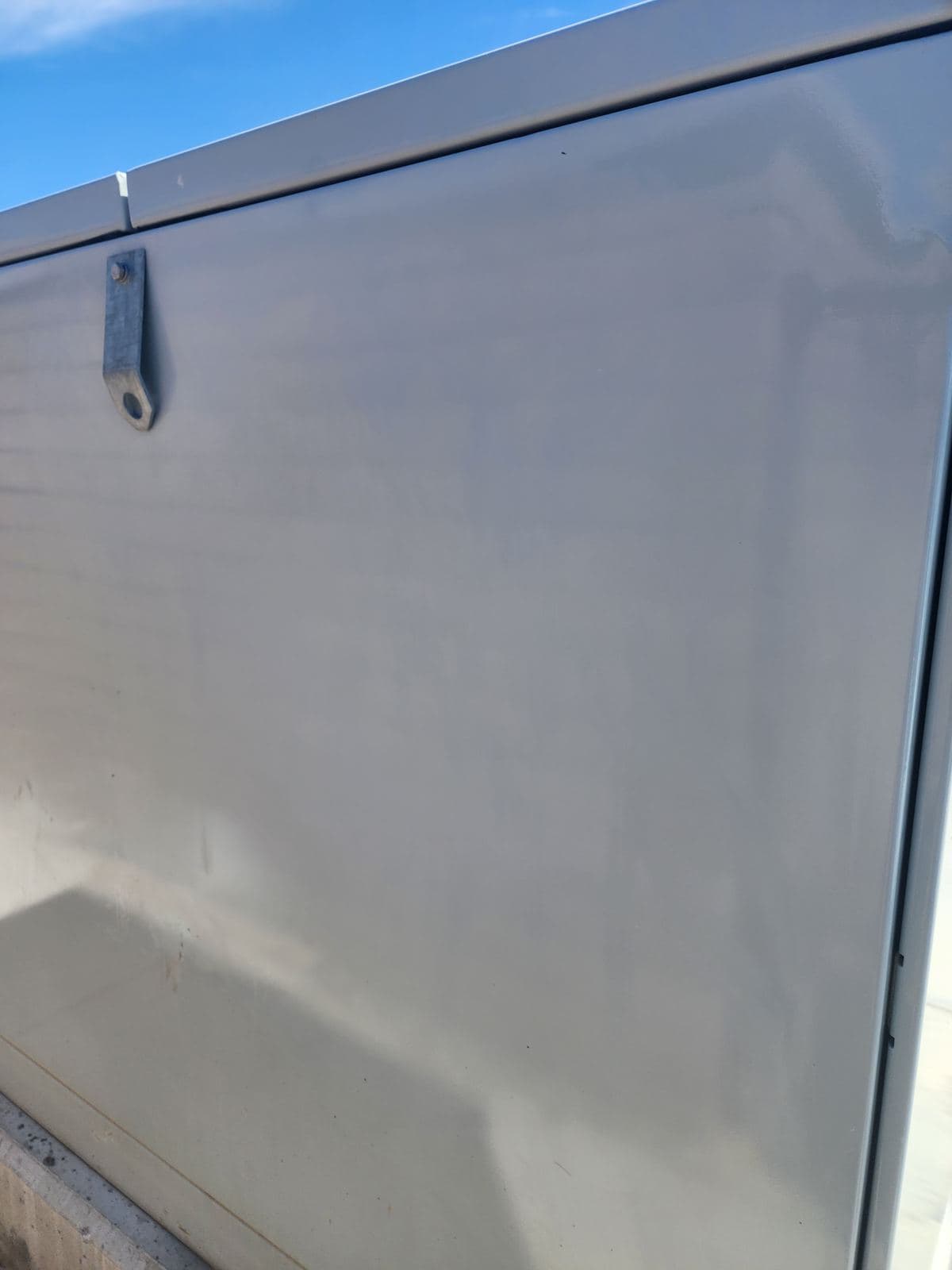 Utility cabinet, after
