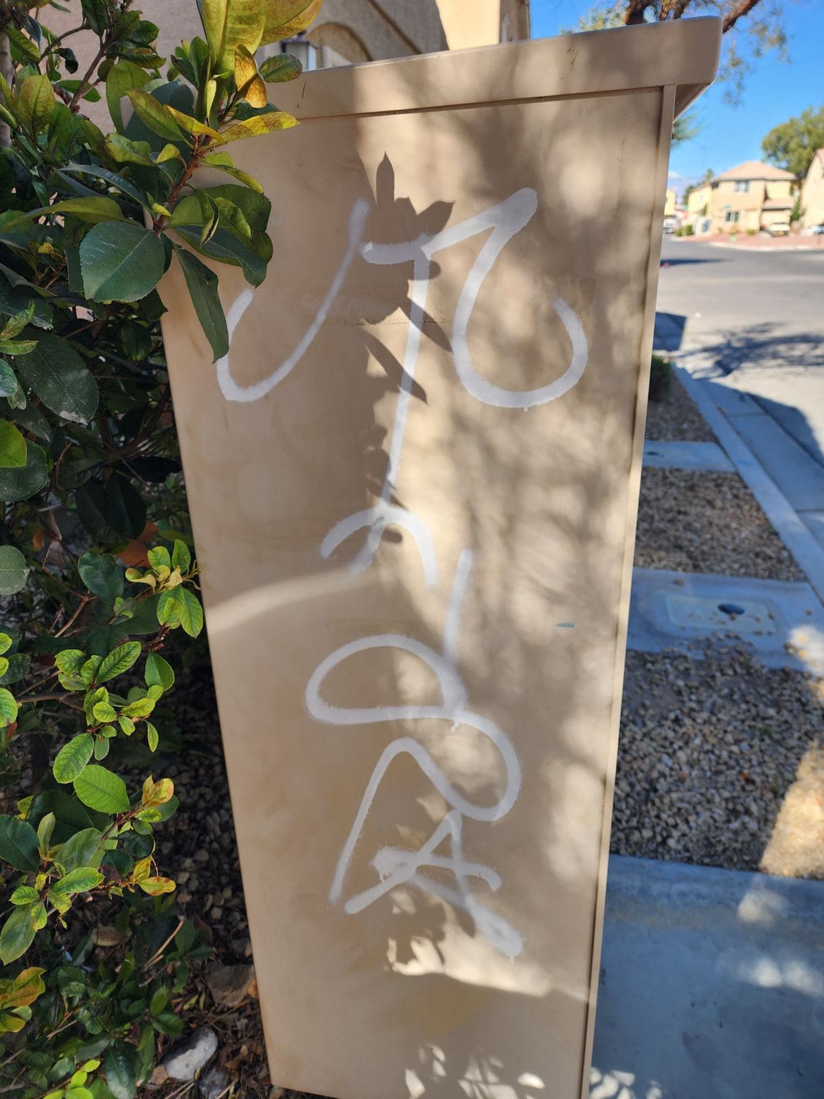 Mailbox, before