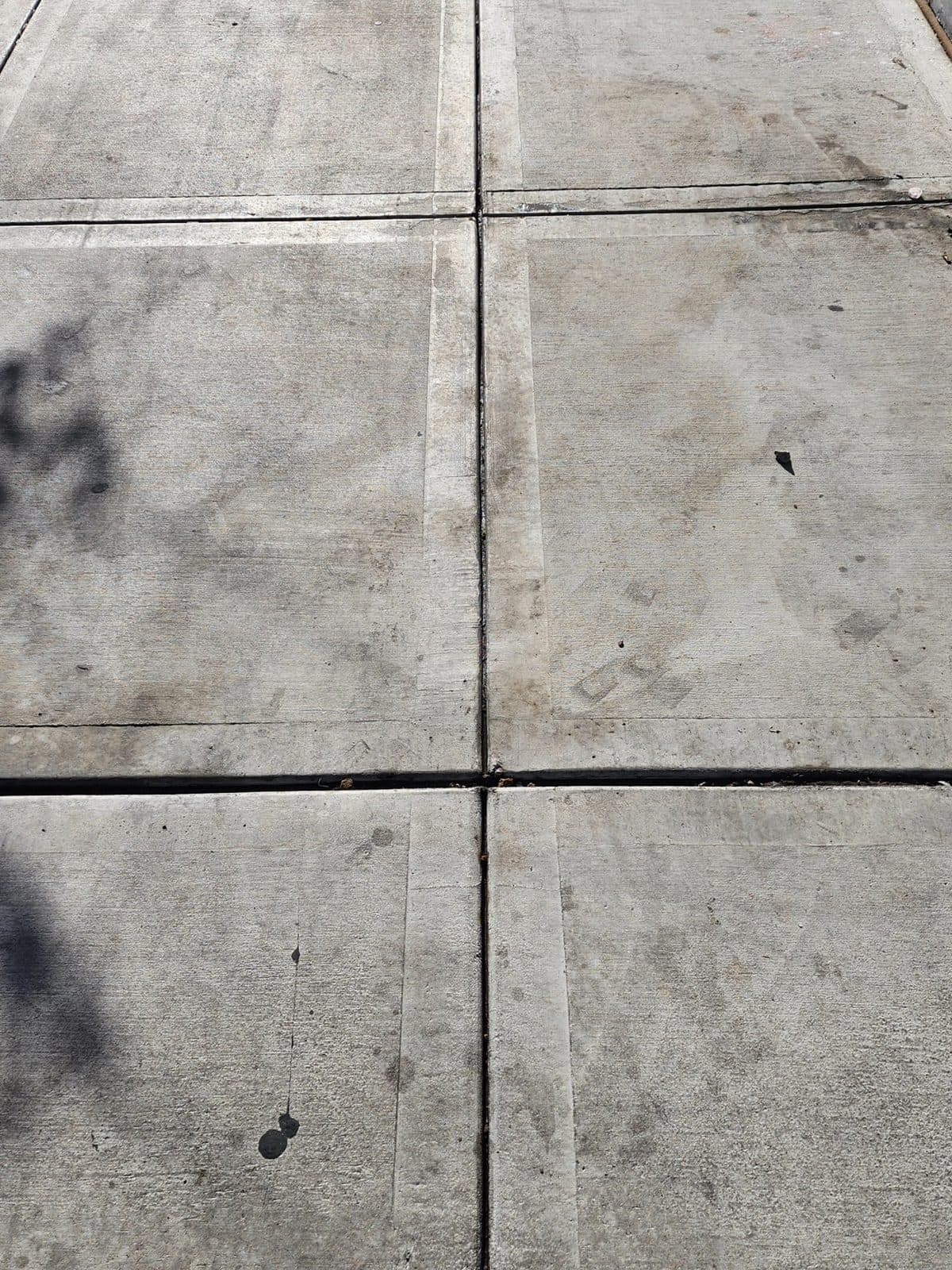 Sidewalk, after